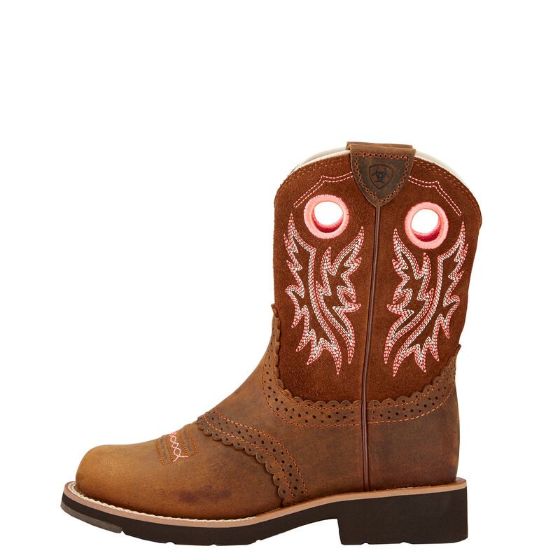 Ariat Cowboy Boots Online Brown Kids Fatbaby